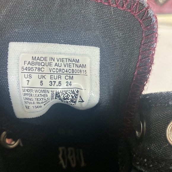 Converse from free people crushed suede high tops - Picture 4 of 10